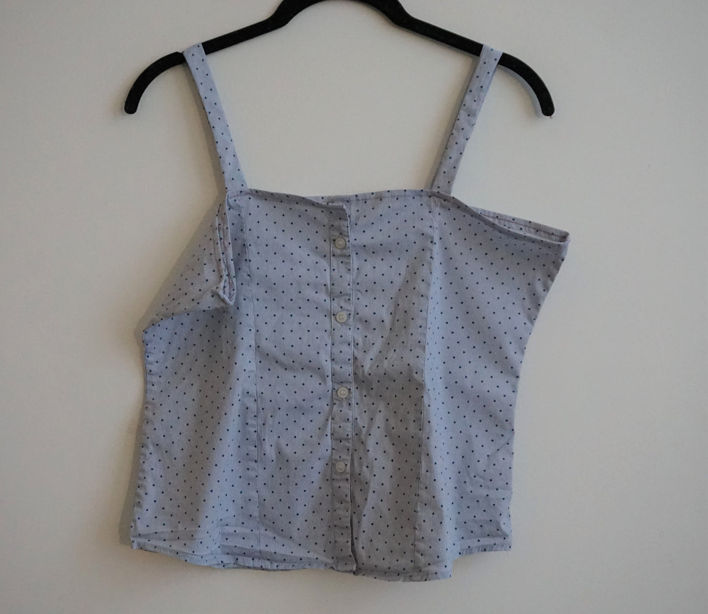 Strappy button up camisole
