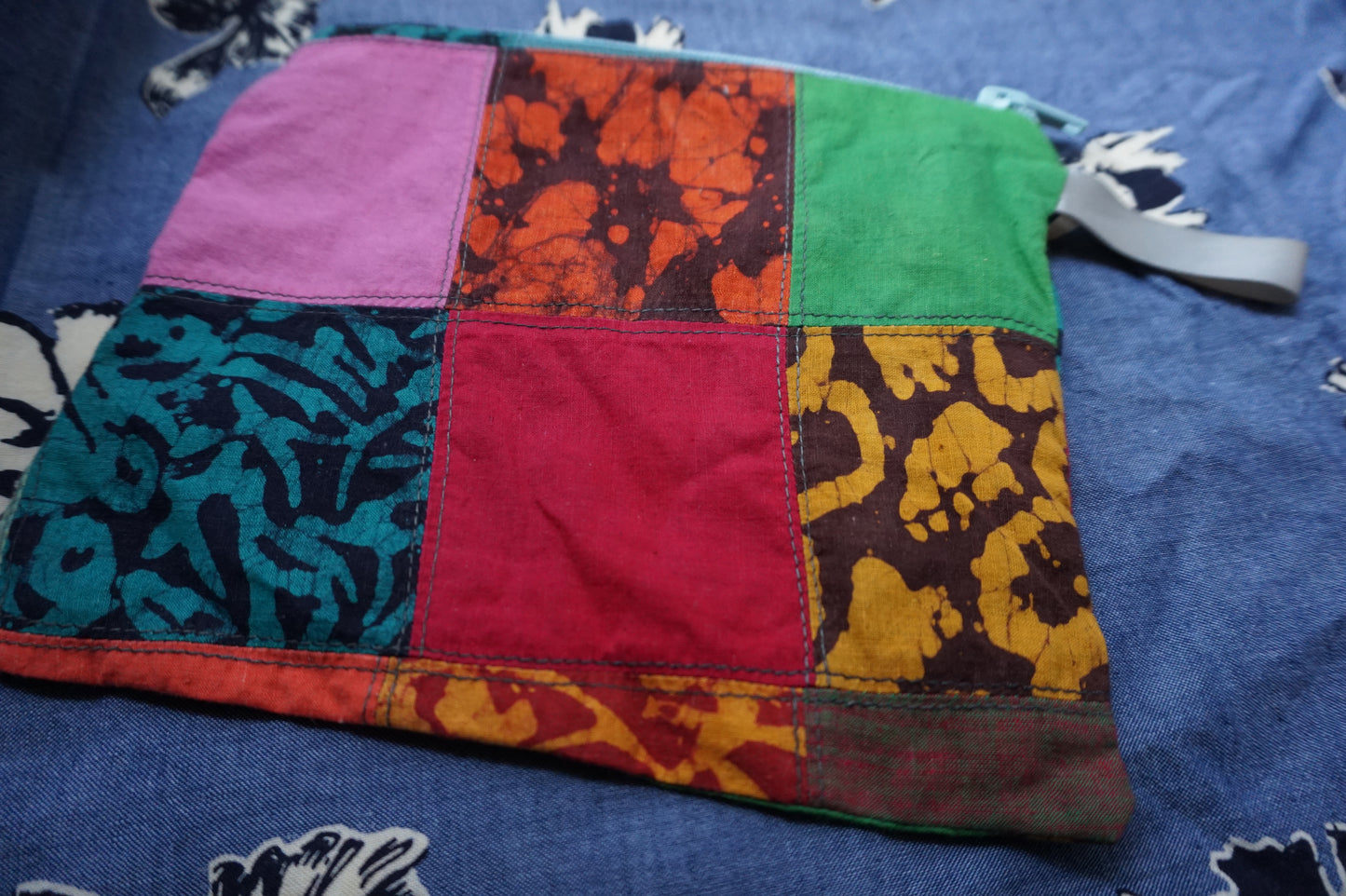 Patchwork Pouch/ Dice/ Mask Bag 3
