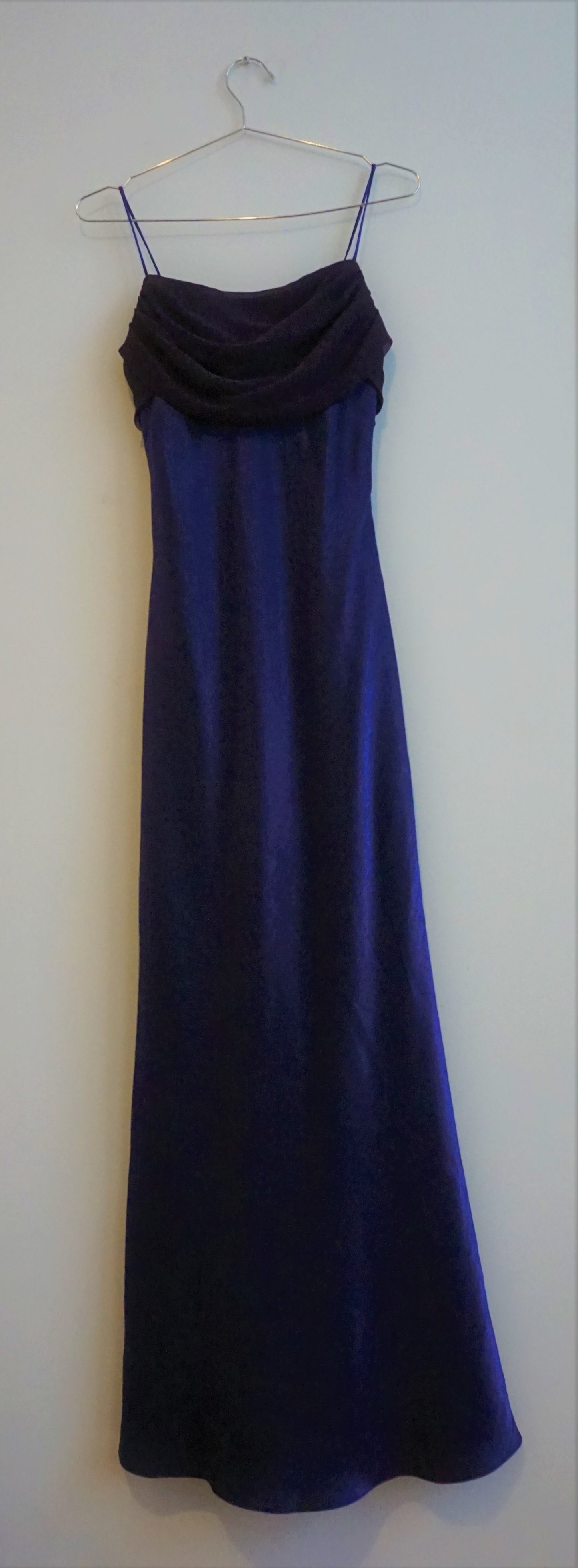 Full length bias cut 90s gown