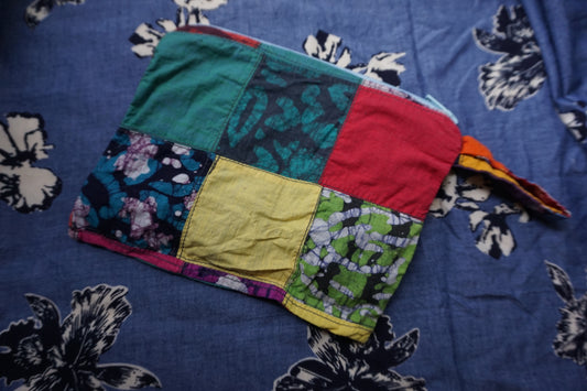Patchwork Pouch/ Dice/ Mask Bag 1